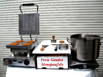 Stroopwafels op uw beursstand