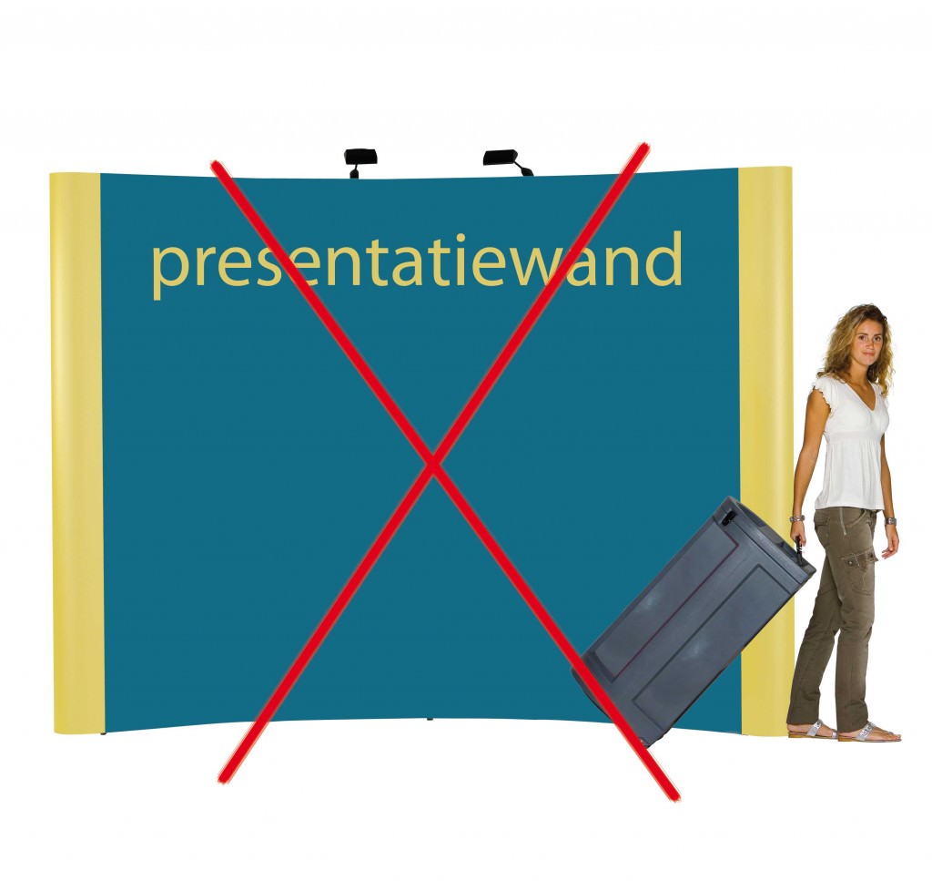 Koop geen presentatiewand